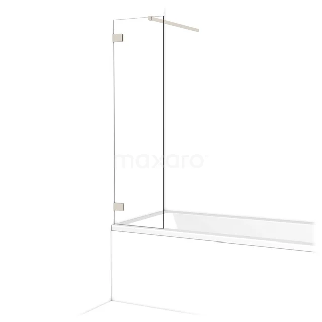 Diamond Badwand | 40 cm Rvs Helder glas BDA04120BR