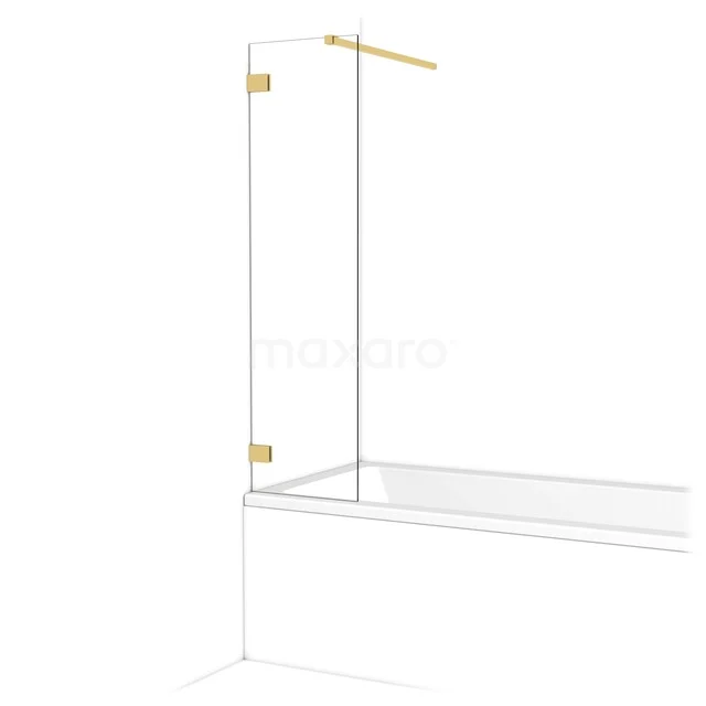 Diamond Badwand | 40 cm Goud Helder glas BDA04120GG
