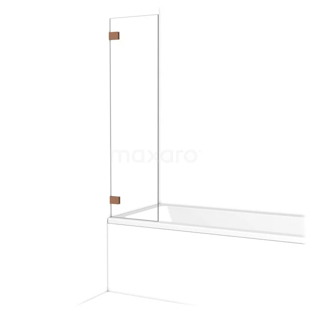 Diamond Badwand | 40 cm Koper Helder glas BDA04220KP