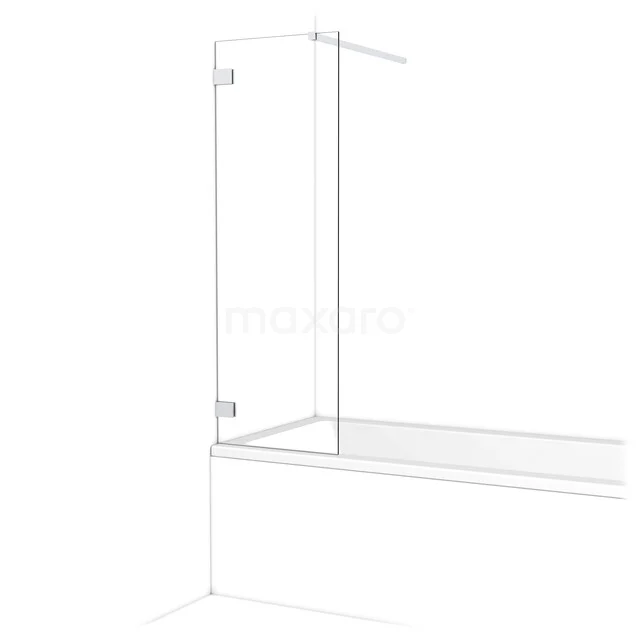 Diamond Badwand | 50 cm Chroom Helder glas BDA05120C