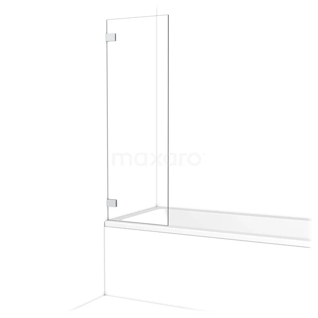 Diamond Badwand | 50 cm Chroom Helder glas BDA05220C
