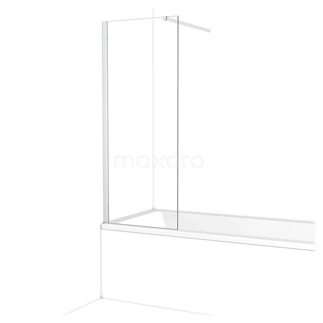Diamond Badwand | 60 cm Chroom Helder glas BDA06110C