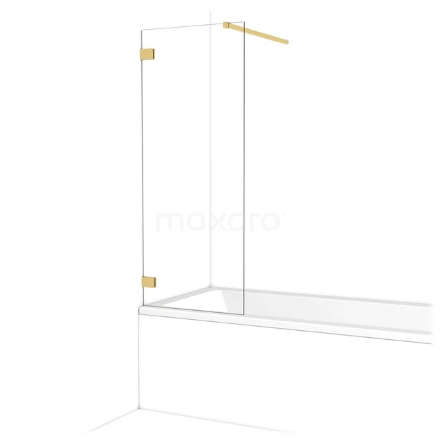 Diamond Badwand | 60 cm Goud Helder glas BDA06120GG