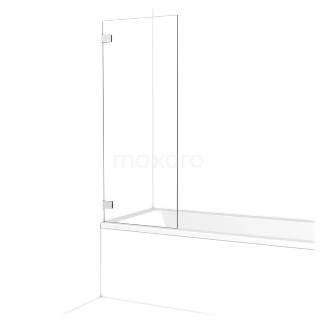 Diamond Badwand | 60 cm Chroom Helder glas BDA06220C