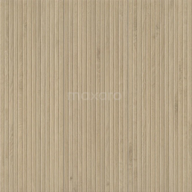Beige keramische Wandfliese mit feiner vertikaler Rippstruktur aus der Nature Line-Serie, ideal für einen modernen Badezimmerstil.