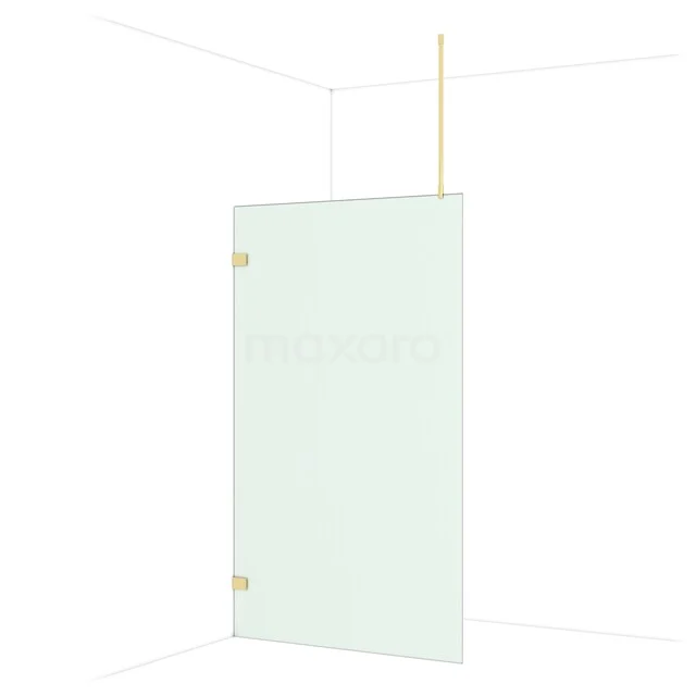 Black steel glass shower wall with five premium panels, stylish design for modern bathrooms.