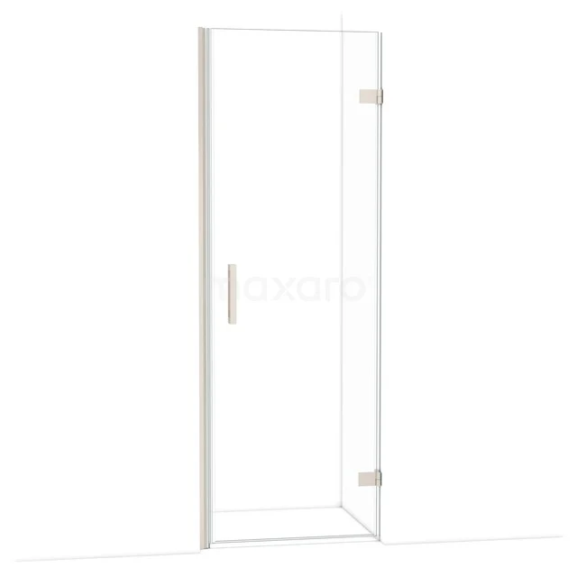Diamond Douchedeur | 70 cm Rvs Helder glas Draaideur DDA2207220BR Heldere glazen douchedeur met chromen scharnieren, strakke vormgeving, ideaal voor een moderne badkamer.