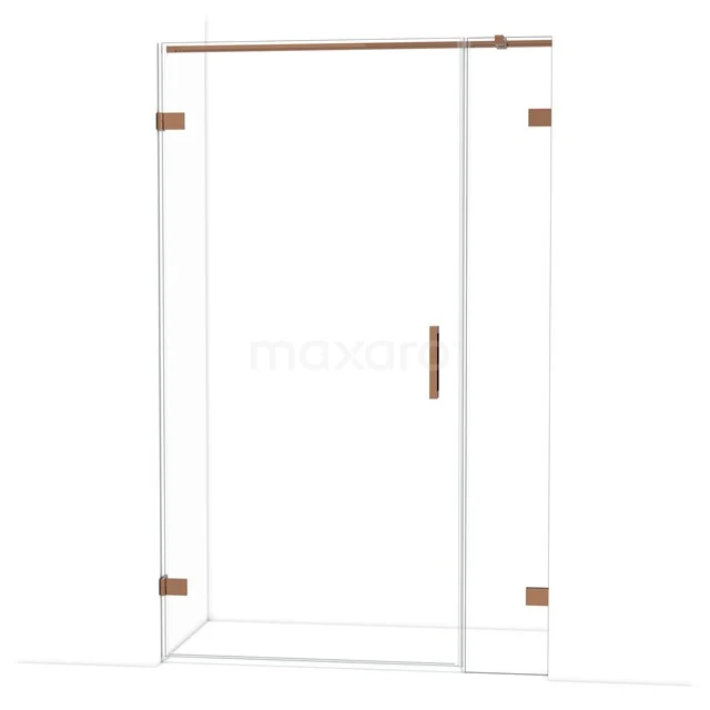 Diamant-Duschtüren DDC211003320GKP Glas Duschwand mit Schiebetür, Klarglas, rostfreie Akzente und ein schlankes, modernes Erscheinungsbild für das Badezimmer.