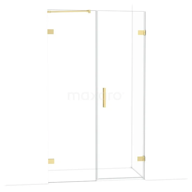Diamant-Duschtüren DDC220606220LG Moderne Glas-Duschkabine mit goldenen Akzenten, elegantes Design ideal für eine stilvolle Badezimmer Einrichtung.