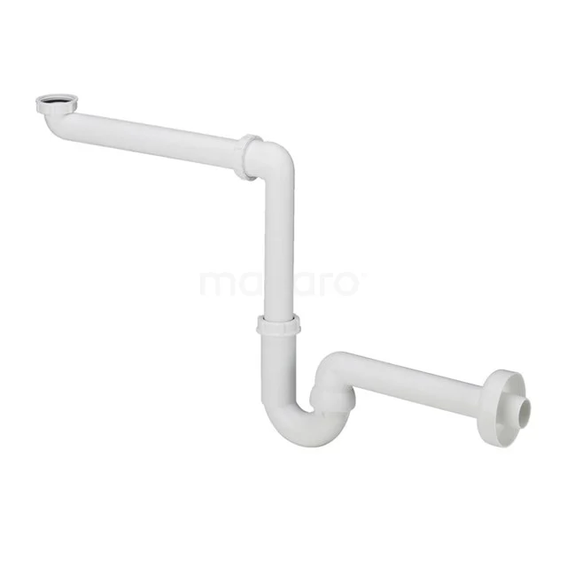 Space-saving Siphon White Round 91101500