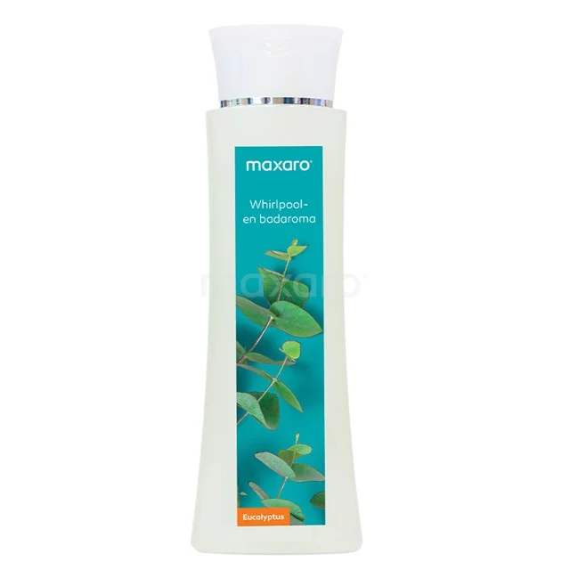Whirlpool & Bad Aroma 250 ml Eukalyptus ST102011 Weiße Flasche mintgrüner Badezimmer-Shampoo mit Minzextrakt, modernes Design und feuchtigkeitsspendende Formel für die Haarpflege.