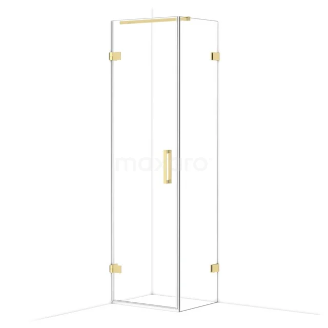 Diamond Douchecabine | 60x50 cm Lichtgoud Helder glas Draaideur Rechthoek CDA220605120LG Diamond Douchecabine | 60x50 cm Lichtgoud Helder glas Draaideur Rechthoek CDA220605120LG