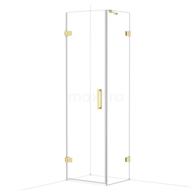 Diamond Douchecabine | 60x50 cm Lichtgoud Helder glas Draaideur Rechthoek CDA220605220LG Diamond Douchecabine | 60x50 cm Lichtgoud Helder glas Draaideur Rechthoek CDA220605220LG