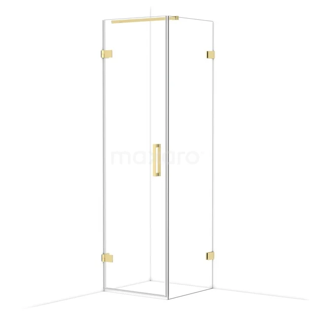 Diamond Douchecabine | 60x60 cm Lichtgoud Helder glas Draaideur Vierkant CDA220606120LG Diamond Douchecabine | 60x60 cm Lichtgoud Helder glas Draaideur Vierkant CDA220606120LG