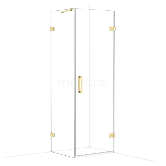 Diamond Shower enclosure | 70x60 cm Glanzend lichtgoud Clear glass Pivot door Rectangle CDA220706220GLG Diamond Shower enclosure | 70x60 cm Glanzend lichtgoud Clear glass Pivot door Rectangle CDA220706220GLG