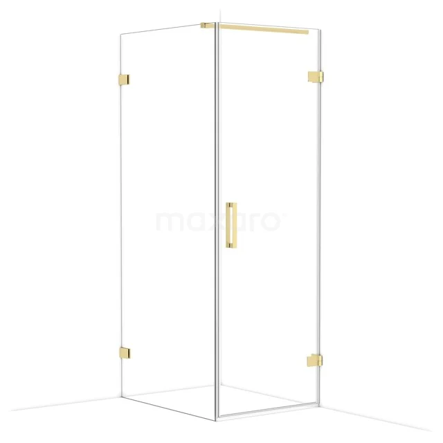 Duschkabine Diamond CDA220709120LG Glas Duschkabine mit goldfarbenen Details, rechteckiges Design, perfekt für eine moderne und stilvolle Badezimmer Einrichtung.