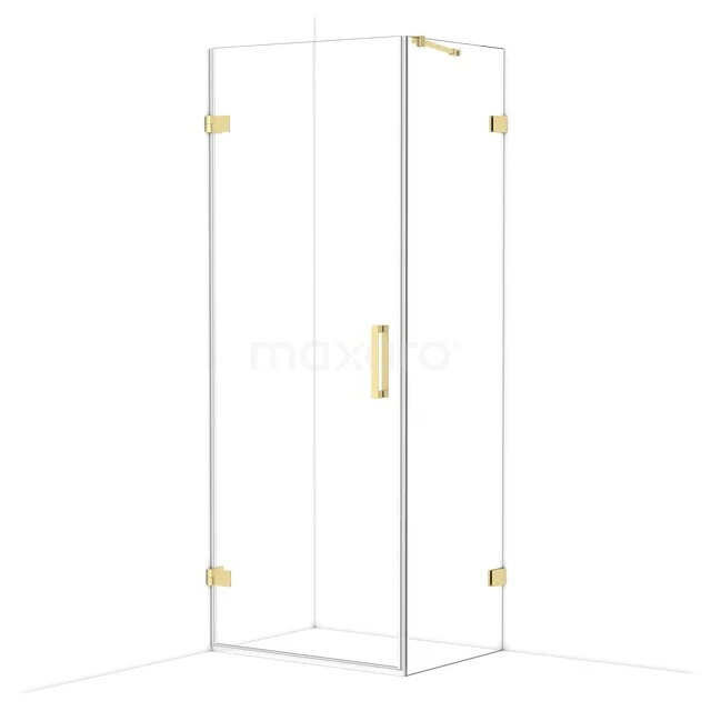 Diamond Douchecabine | 80x60 cm Lichtgoud Helder glas Draaideur Rechthoek CDA220806220LG Diamond Douchecabine | 80x60 cm Lichtgoud Helder glas Draaideur Rechthoek CDA220806220LG