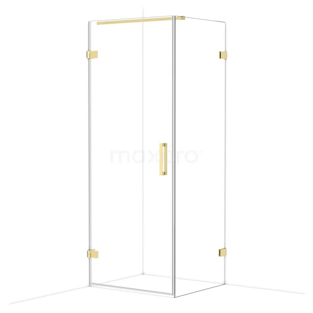 Diamond Douchecabine | 80x70 cm Lichtgoud Helder glas Draaideur Rechthoek CDA220807120LG Diamond Douchecabine | 80x70 cm Lichtgoud Helder glas Draaideur Rechthoek CDA220807120LG