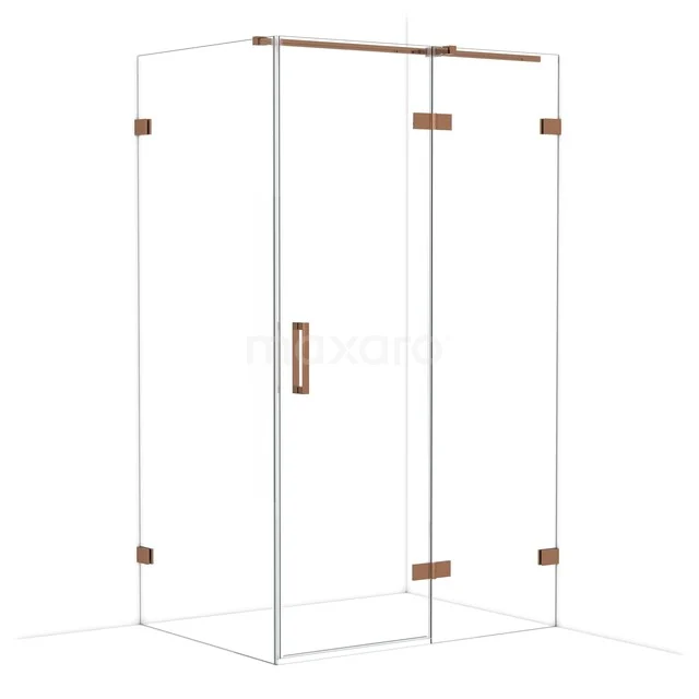 Duschkabine Diamond CDB226609320GKP Glas Duschkabine mit Eck-Einstieg, Messing Scharniere und schlankem Design, ideal als luxuriöse Ergänzung für jedes Badezimmer.