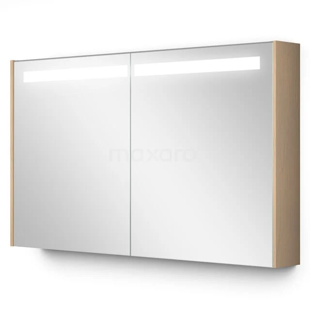Spiegelkast Met Verlichting Modulo 120x70 Naturel eik K99-1200-59008-61