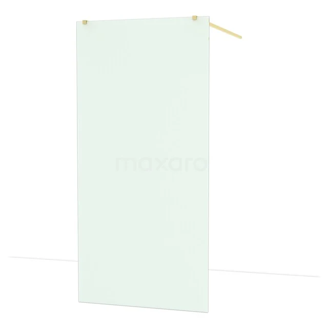 Glazen douchewand met minimalistisch design, transparant glas en aluminium profiel, perfecte toevoeging aan moderne badkamers.
