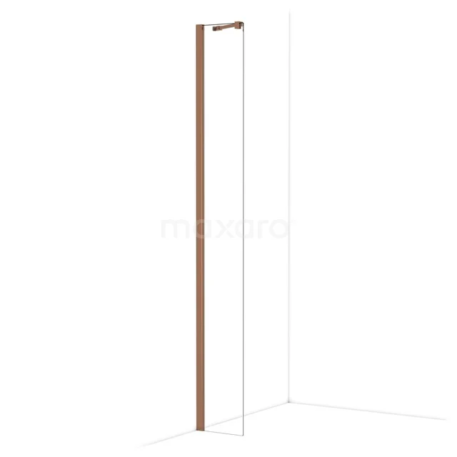 Diamond Inloopdouche | 30 cm Glanzend koper Helder glas Vaste wand IDA03210GKP Diamond Inloopdouche | 30 cm Glanzend koper Helder glas Vaste wand IDA03210GKP