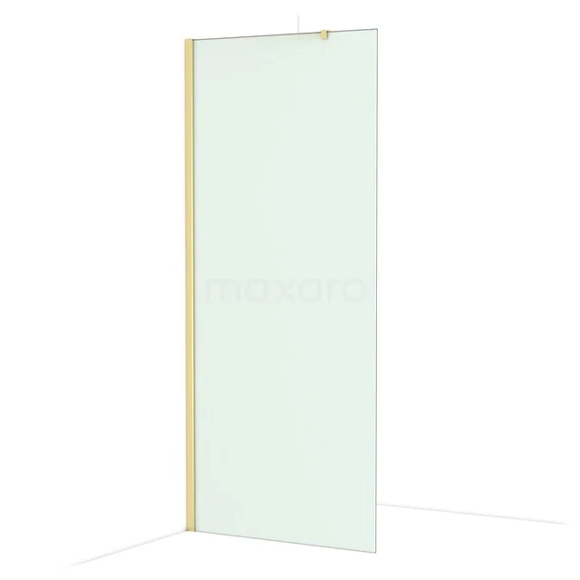 Diamond Inloopdouche | 90 cm Glanzend lichtgoud Matglas Vaste wand IDA09217GLG Diamond Inloopdouche | 90 cm Glanzend lichtgoud Matglas Vaste wand IDA09217GLG