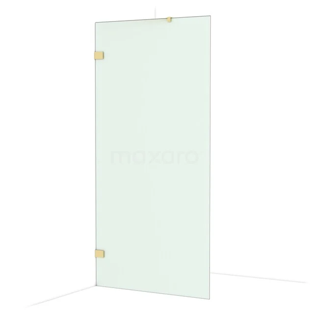 Diamond Inloopdouche | 100 cm Glanzend lichtgoud Matglas Vaste wand IDA10227GLG Diamond Inloopdouche | 100 cm Glanzend lichtgoud Matglas Vaste wand IDA10227GLG