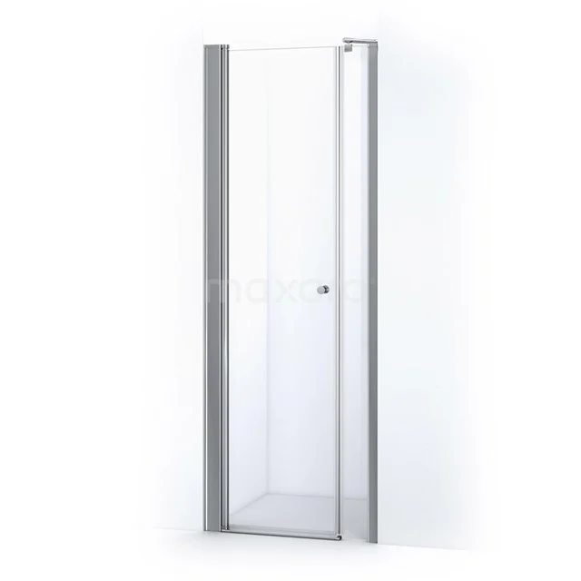 Duschwand Zircon Comfort 100cm aus klarem Sicherheitsglas Chrom DW-0307111 Glasene Duschtür mit Aluminiumrahmen, klappbares Design; ideal für ein modernes Badezimmer.