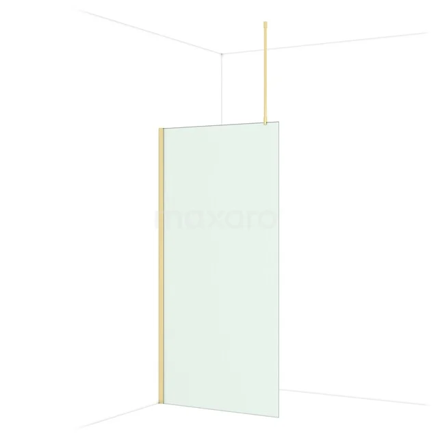 Matgläserne Duschwand mit Aluminiumprofil, geeignet für moderne Bäder. Perfekt für einen stilvollen und minimalistischen Look.