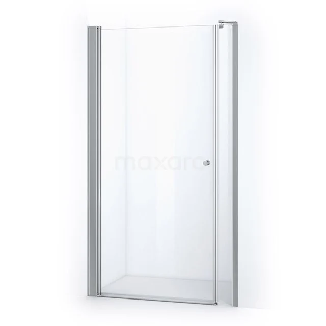 Zircon Comfort Shower door | 130 cm Chrome Clear glass Pivot door DW-0310111