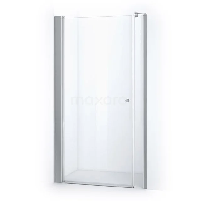 Zircon Comfort Duschtür | 120 cm Chrom Klarglas Drehtür DW-0210211 Duschtür mit Klarglas, Aluminiumprofil und Drehtür, ideal als moderne Badezimmerlösung.