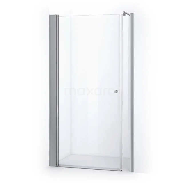Duschwand Zircon Comfort 130cm aus klarem Sicherheitsglas Chrom DW-0310213 Duschtür mit Klarglas und silberfarbenen Aluminiumkanten, ideal für einen modernen Badezimmerstil.