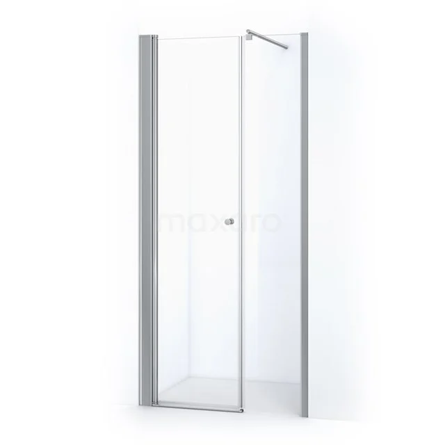 Zircon Comfort Shower door | 110 cm Chrome Clear glass Pivot door DW-0506113