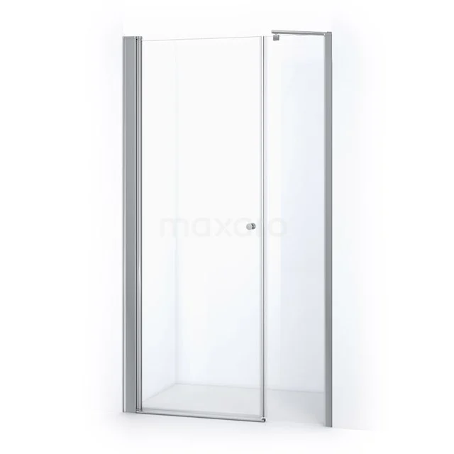 Duschwand Zircon Comfort 140cm aus klarem Sicherheitsglas Chrom DW-0509111 Glasene Duschtür mit silberner Umrandung, modernes Design und schmales Profil, perfekt für eine stilvolle Badezimmergestaltung.
