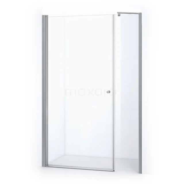 Zircon Comfort Shower door | 145 cm Chrome Clear glass Pivot door DW-0510011
