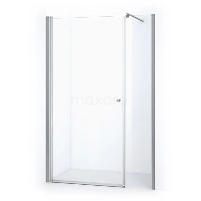 Zircon Comfort Shower door | 135 cm Chrome Clear glass Pivot door DW-0410013