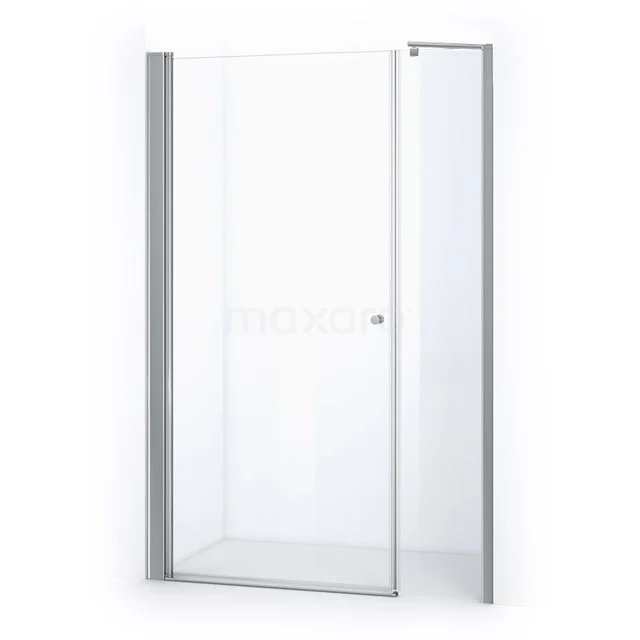 Zircon Comfort Shower door | 140 cm Chrome Clear glass Pivot door DW-0410111