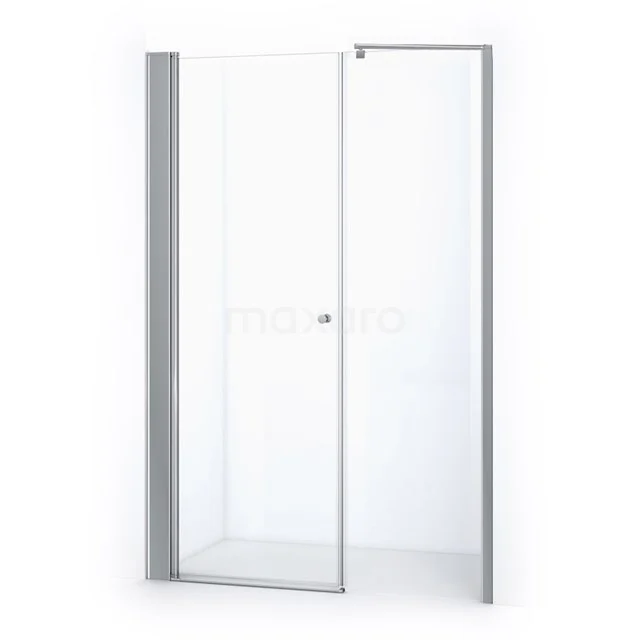 Duschwand Zircon Comfort 150cm aus klarem Sicherheitsglas Chrom DW-0609211 Glasene Duschtür mit Chrom-Ausstattung, drehbare Tür, schlankes und modernes Design, ideal für ein minimalistisches Badezimmer.
