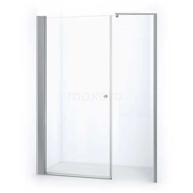 Zircon Comfort Shower door | 150 cm Chrome Clear glass Pivot door DW-0510211