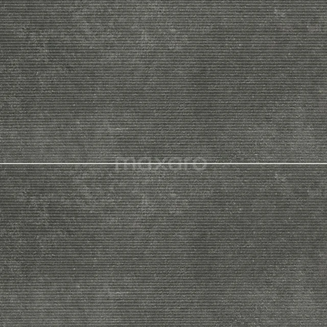 Dark grey rectangular ceramic tile, matte finish, perfect as a stylish bathroom wall or floor tile.