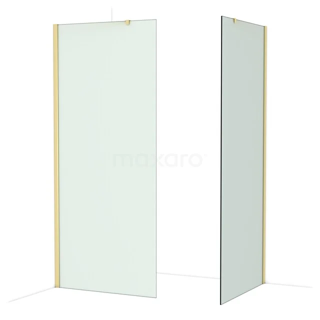 Glas Duschwand mit Klarglas, Aluminium Profil, geeignet für moderne Badezimmergestaltung.