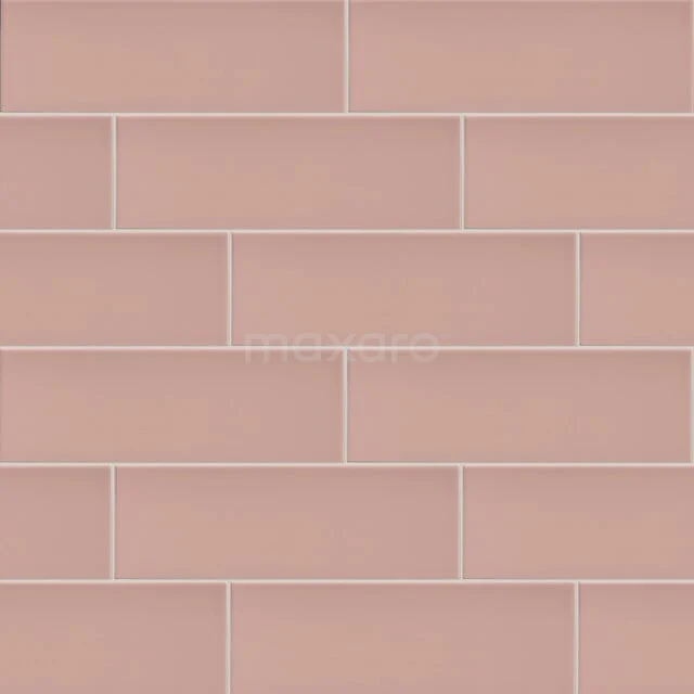 Wandtegel Century Mat Roze 10x30cm Uni Roze 501-120104 Wandtegel Century Mat Roze 10x30cm Uni Roze 501-120104