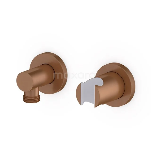 Handdouchehouder Radius Koper, Wandmontage, Koper 55.156.880KPNS