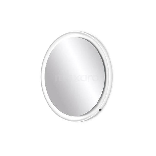 Cero Badezimmerspiegel mit LED-Beleuchtung | 60x60cm IR Sensor Round M20-0600-40400 Runder Spiegel mit weißem Rand, geeignet für moderne Badezimmer, hergestellt aus langlebigem Material für einen eleganten Look.
