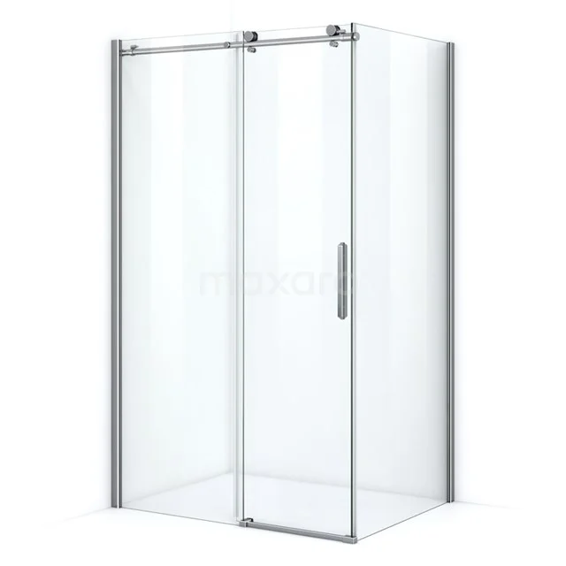 Douchecabine Crystal Allure 110x90cm met Schuifdeur Rond Rollersysteem