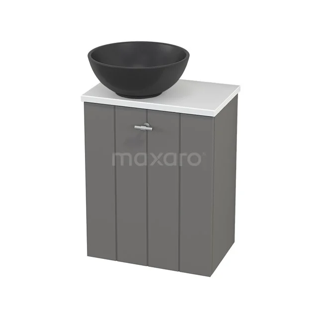 Toiletmeubel met Waskom Quartz Modulo+ Pico Basalt 41cm BMC001754