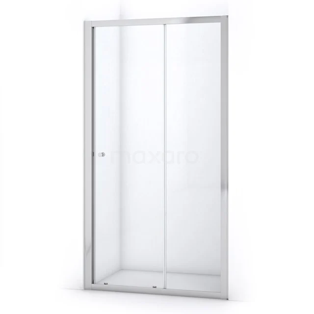 Ruby Allure Shower door | 110 cm Chrome Clear glass Sliding door S0850-1100CN