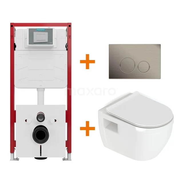 WC-Sets Hochglanz Weiß ohne Spülrand + Maxaro Flush Pro Unterputzspülkasten TOI4127 TOI4127_Hw.jpg