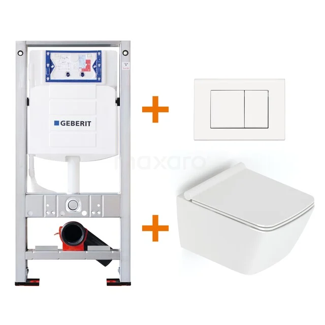 Glossy white toilet set with rim + Maxaro Flush Slim Pro built-in cistern with sound insulation TOI4556 TOI4556_Hw.jpg